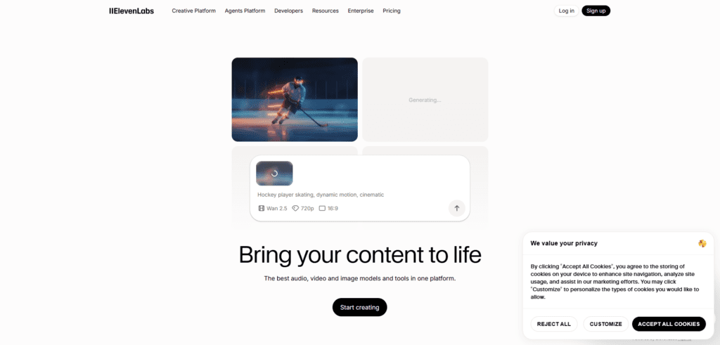 ElevenLabs Image & Video
