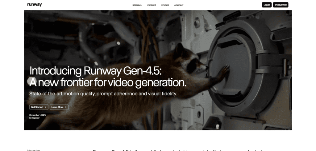 Runway Gen-4.5