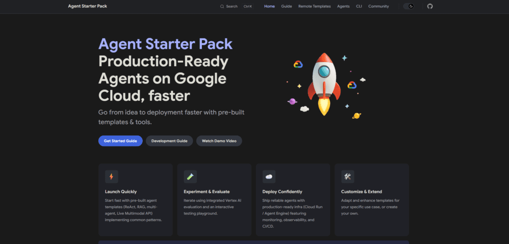 Google Cloud Agent Starter Pack