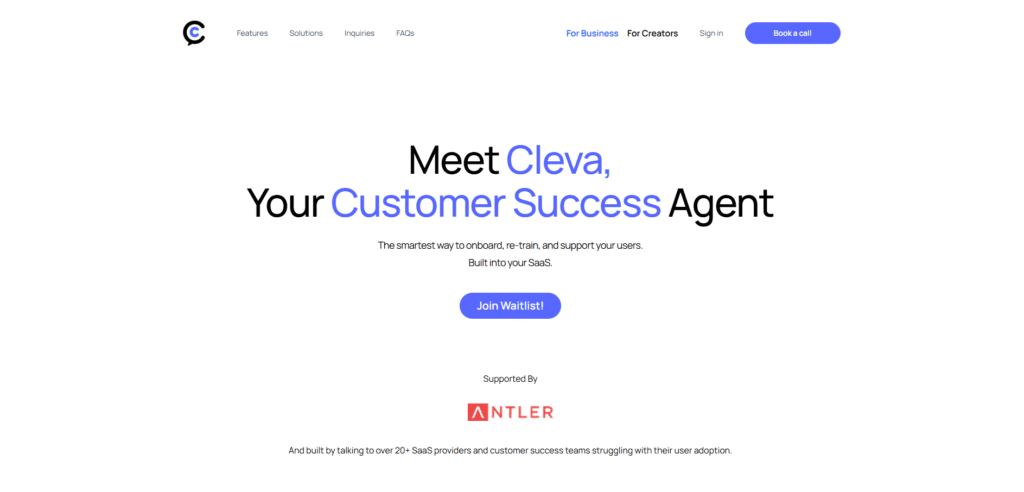 Cleva.io Voice-Based Creative AI Coach