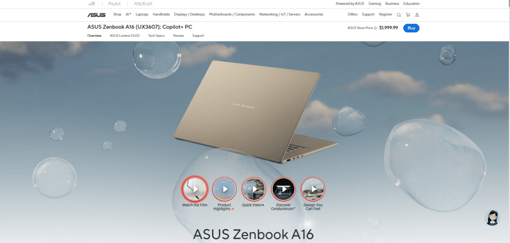 ASUS Zenbook A16 (2026)