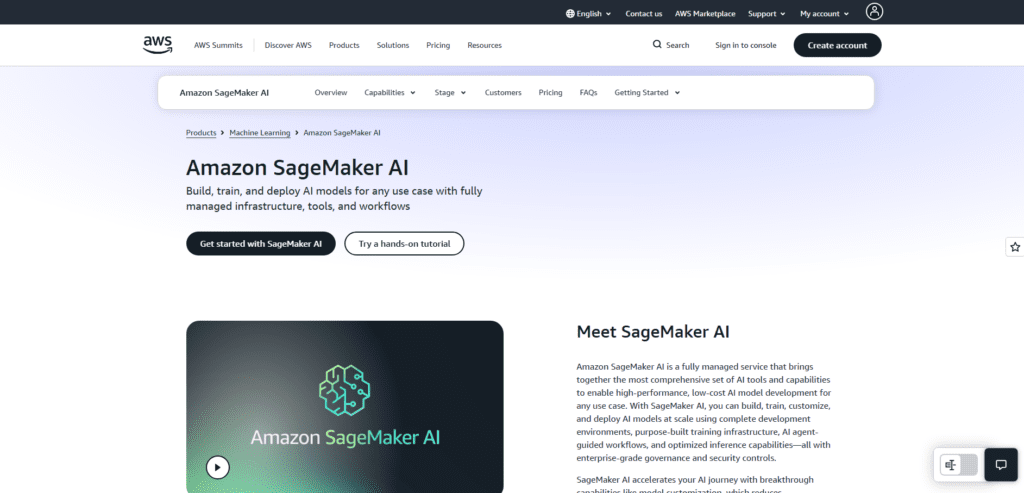 Amazon SageMaker AI