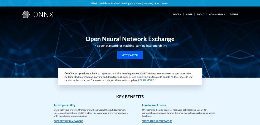 ONNX (Open Neural Network Exchange)
