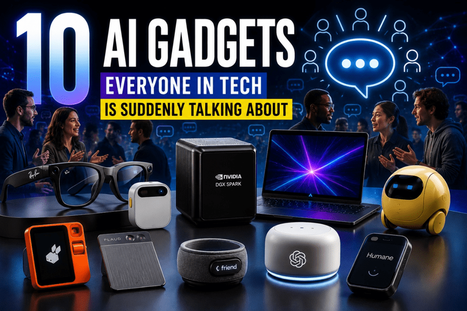 10 AI Gadgets Everyone in Tech Is Suddenly Talking About