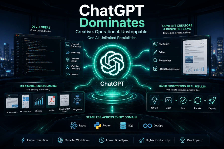 ChatGPT Dominates