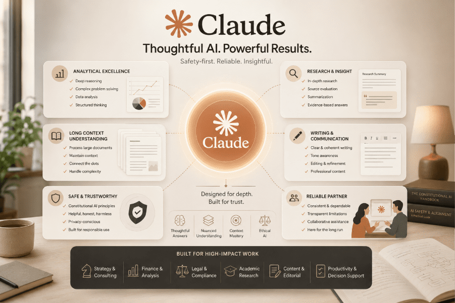 Claude dominate