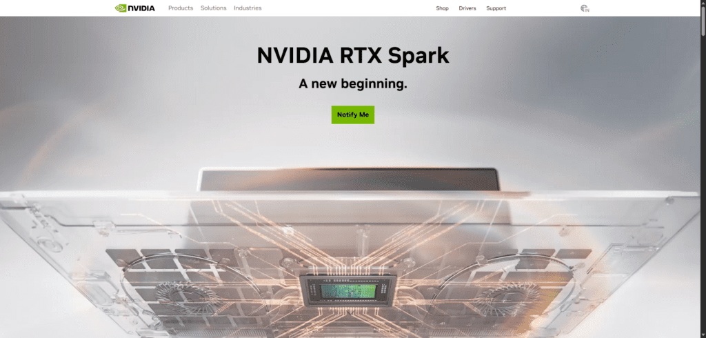 Slim Laptops & Small Desktops _ NVIDIA RTX Spark