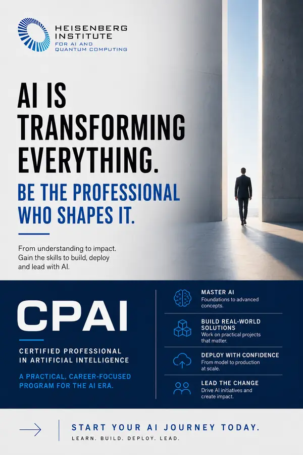 Heisenberg Institute — CPAI, Certified Professional in Artificial Intelligence