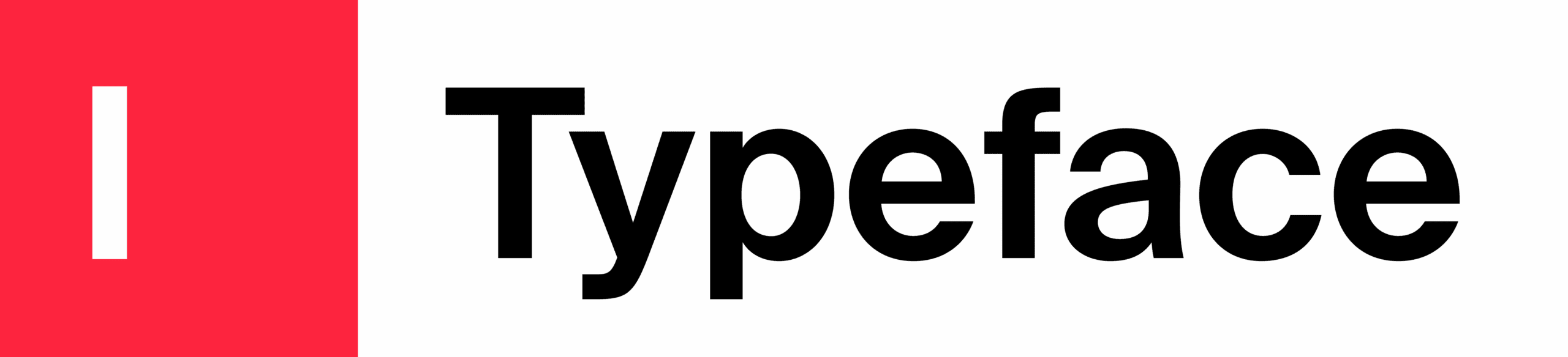 Typeface AI content creation logo