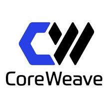 CoreWeave AI cloud computing logo