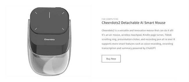 Cheerdots2 Detachable AI Smart Mouse
