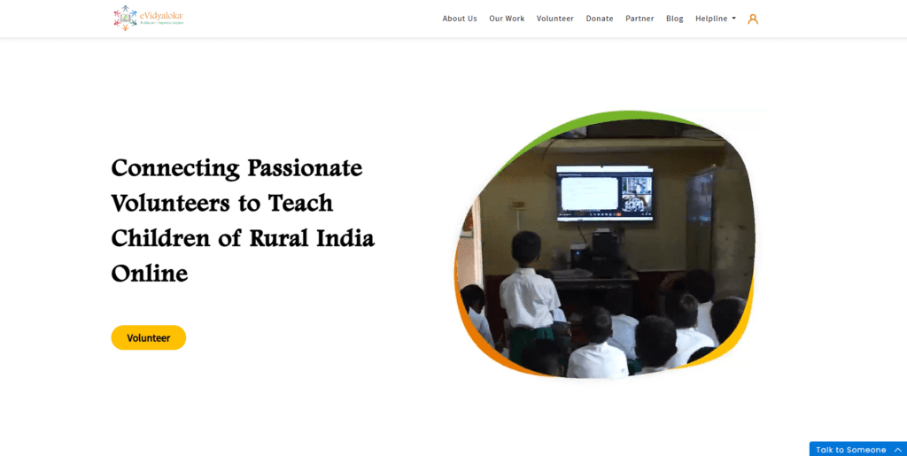 eVidyaloka Digital Classrooms