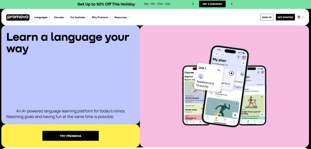 Promova AI Chat and Roleplay Tool