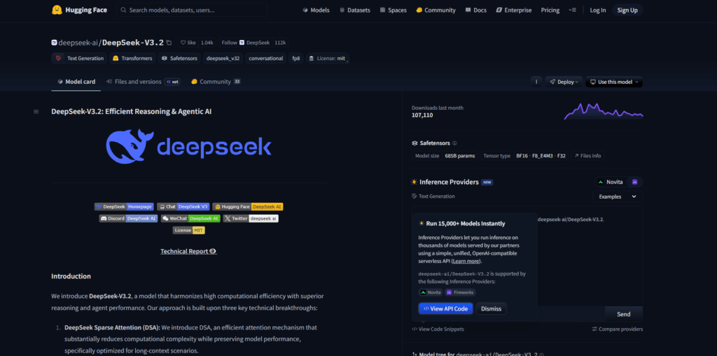 DeepSeek/DeepSeek-V3.2