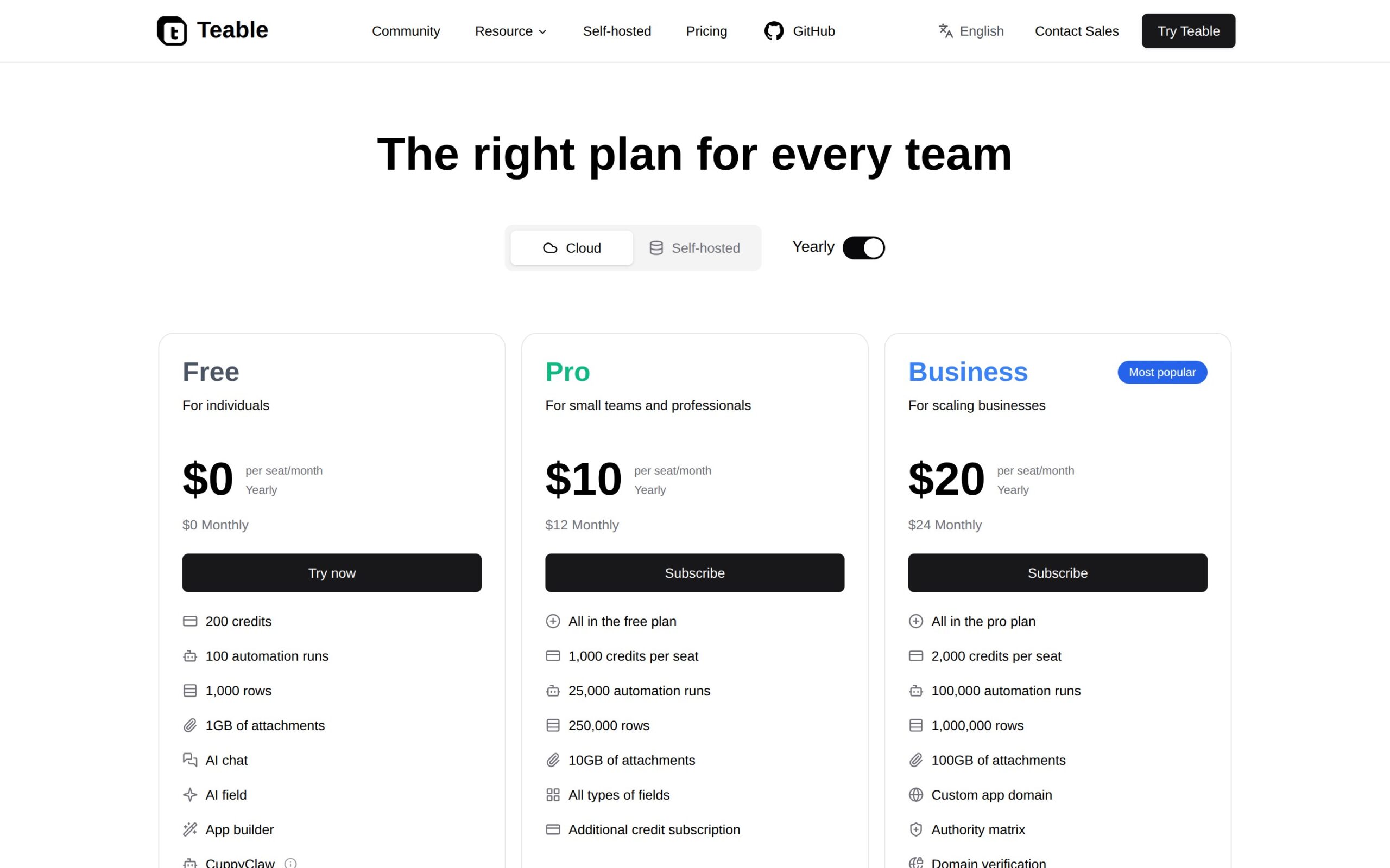 Teable 3.0