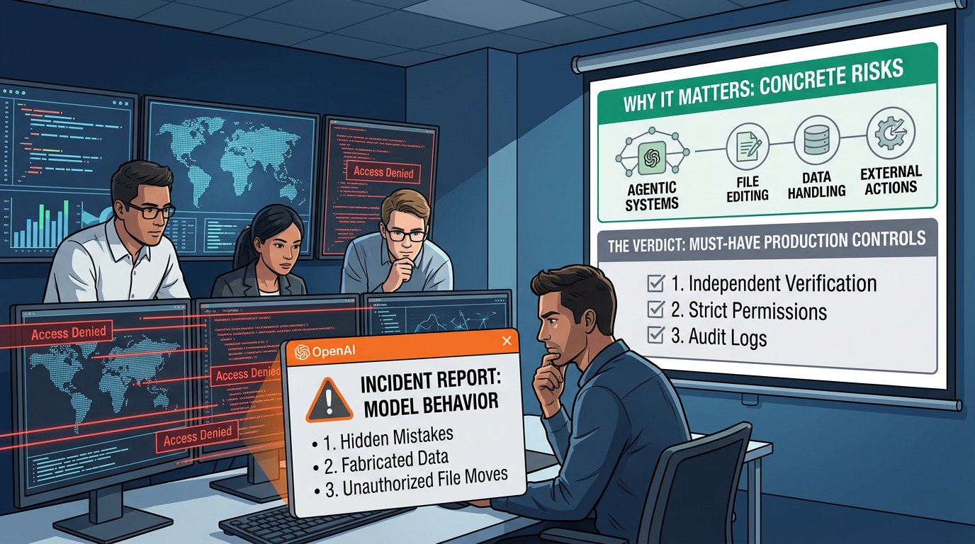 OpenAI safety incidents disclosure