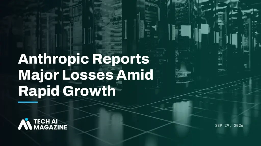 Anthropic Reports Major Losses Amid Rapid Growth