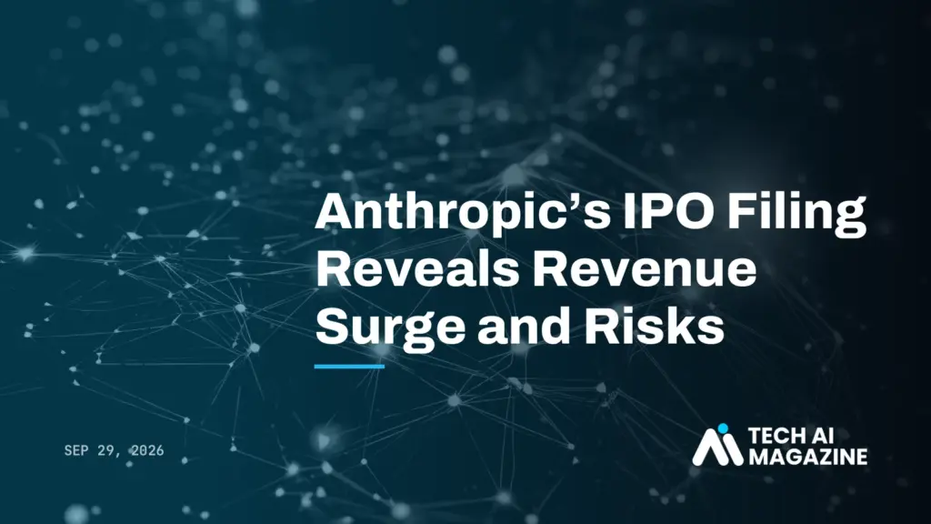 Anthropic's IPO Filing Reveals Revenue Surge and Risks