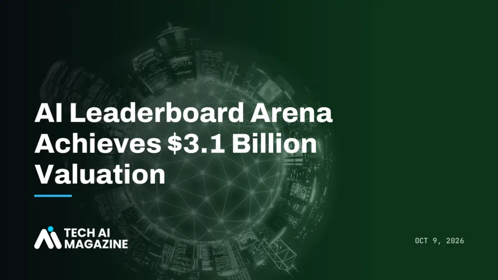 AI Leaderboard Arena Achieves $3.1 Billion Valuation