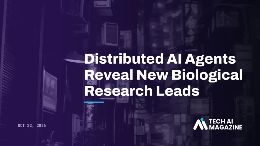 Distributed AI Agents Reveal New Biological Research Leads