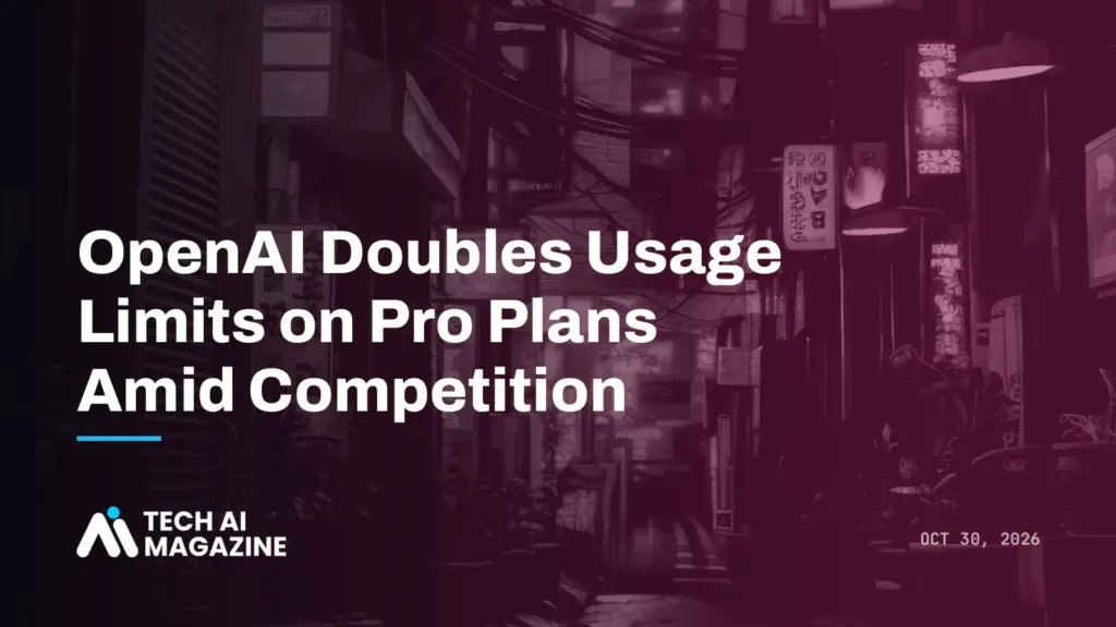 OpenAI Doubles Usage Limits on Pro Plans Amid Competition